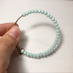 Seafoam Beaded Bangle 🌟RETIRED🌟